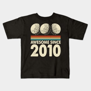 Awesome Since 2010  T Shirt For Women Men Kids T-Shirt